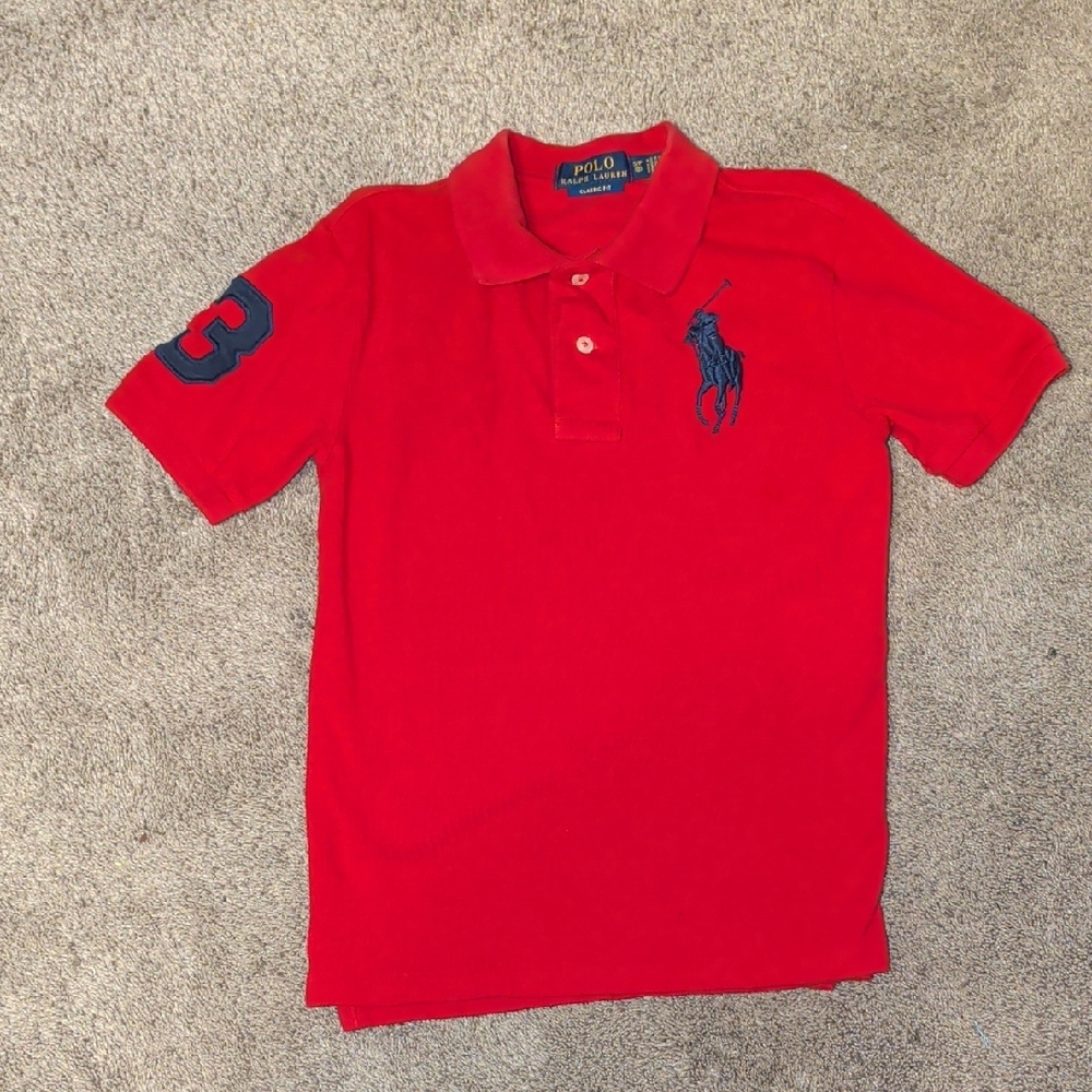 Polo by Ralph Lauren Red Kids Polo Shirt